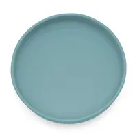 Farfurie din silicon PetiteMars Frosted Sky Albastru TakeMatch, cu ventuza, fara BPA, 6 luni+, 400 ml