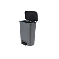 Coș cu pedală din plastic pentru sortare deșeuri 23+23 l Compatta - Curver