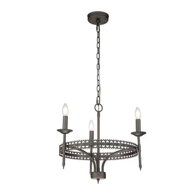 Corp de iluminat suspendat, lustra Crown 3 Light Chandelier