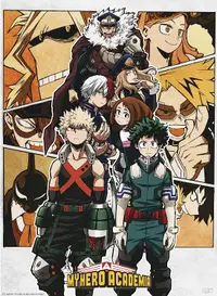 Mini poster GB eye Animation: My Hero Academia - Group