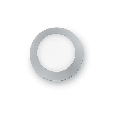 Aplica de exterior Berta mica, 1 LED, dulie GX53, D:200 mm, H:70 mm, Gri