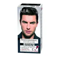 Vopsea barbati pentru par, barba si mustata 3.0 - Saten Inchis, Elea Professional | 100 ml