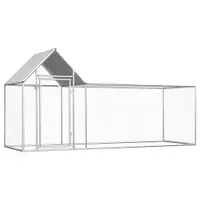 Gossi cotet pentru pasari, 3 x 1 x 1,5 m, otel galvanizat