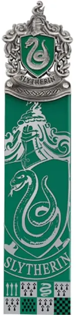 Semn de carte The Noble Collection Movies: Harry Potter - Slytherin