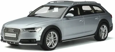 Model de colecție GT Spirit Modern: Mașini - Audi A6 (C7) Allroad (Silver) (2019)