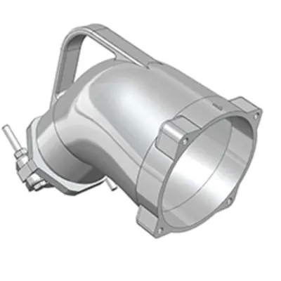 Angled Aluminum Handles
