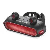 Lumină bicicletă vizibilitate nocturnă Rfl02 Led negru