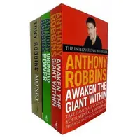 Tony Robbins 3 Books Collection Set Awaken The Giant Within Unlimited Power The New Science Of Per.