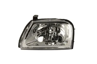 Far stanga potrivit MITSUBISHI L 200 1996-2005 - (H4, electric, fundal cromat)