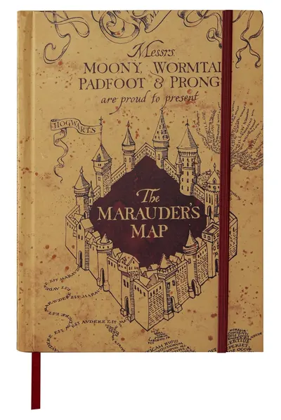 Figurina Cine Replicas Movies: Harry Potter - Marauder's Map, A5
