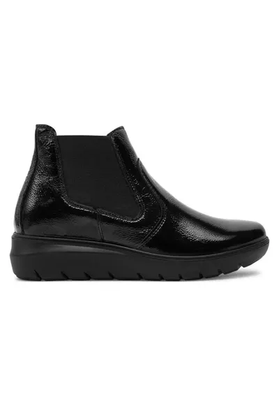 Ghete dama 304531149 - Piele naturala - Negru - Negru