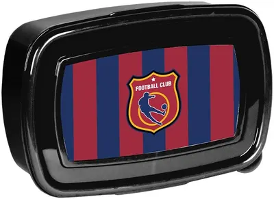 Cutie pentru mâncare Paso Football Club Stripes, 750 ml