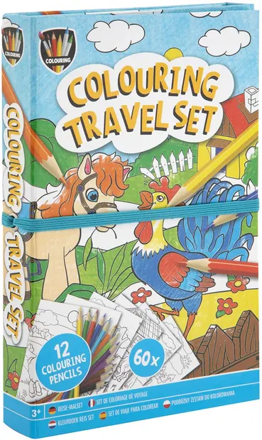 Set de colorat creativ Grafix Colouring - Animale