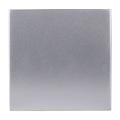 Moda Stila Gri Metalizat Clapeta Intrerupator 2 Module
