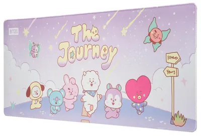 Mousepad Erik Animation: BT21 - The Journey, XL