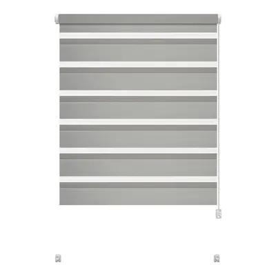 Jaluzea gri zi/noapte 97x150 cm Zebra – Gardinia