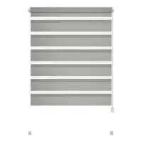 Jaluzea gri zi/noapte 57x150 cm Zebra – Gardinia