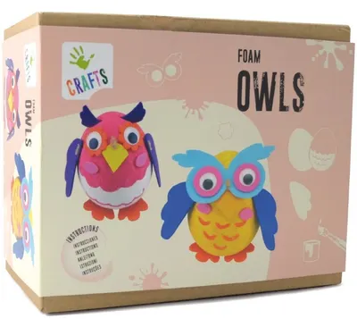 Set creativ Andreu toys - Familia de bufnite