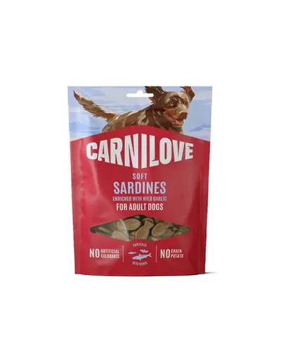 CARNILOVE Soft Snack Sardines gustare moale pentru câini, cu sardine 200 g