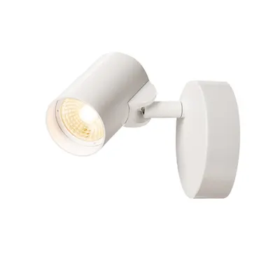 Corp iluminat TAVAN, lumenul Luminita Helia perete, perete Alb si TAVAN, cu capac Un singur, cu LED-uri, 3000K, 35 °, alb