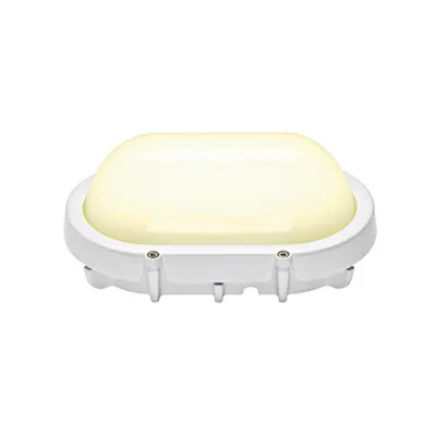 Aplică/plafonieră TERANG, 8W LED, 3000K, oval, alb