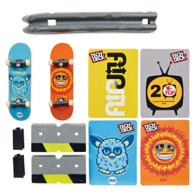 Jucarie interactiva Tech Deck - Fingerboard Lucas cu obstacol