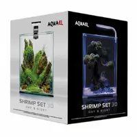 Aquael Acvariu Shrimp Smart Day &amp; Night 30 L Negru