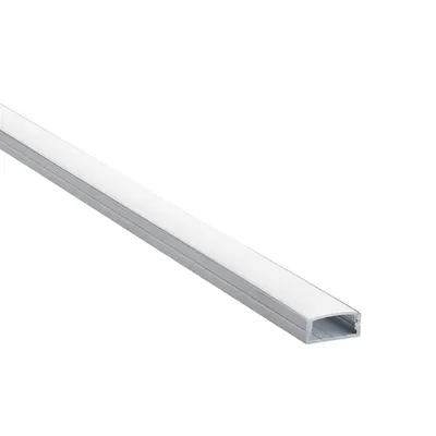Profile banda led, RigelSLIM Surface Wide 2m Aluminium Profile/Extrusion Silver