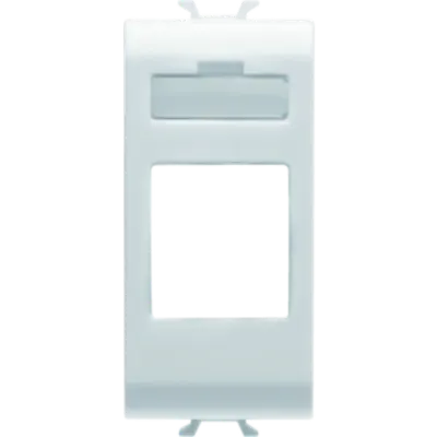 Adaptor- Type Amp/keystone Jack - 1 Module - White - Chorus