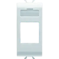 Adaptor- Type Amp/keystone Jack - 1 Module - White - Chorus