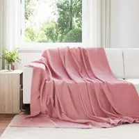 vidaXL Pături de aruncat 24 buc. Roz 270 x 240 cm 22.56 kg Molton