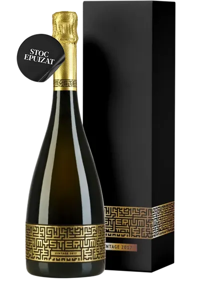 Vin Engros JIDVEI, Mysterium, Brut Alb, Metoda Tradițională, Vintage 2017, 0.75 L, in cutie