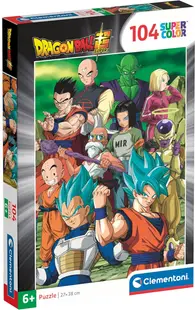 Puzzle pentru copii Clementoni din 104 piese - Dragon Ball