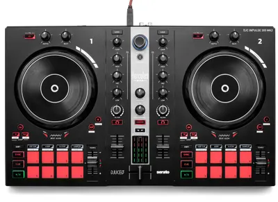 Controler DJ Hercules - DJControl Inpulse 300 MK2, negru