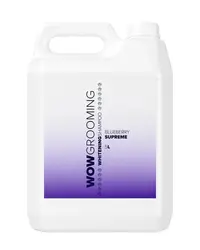 Sampon Wow Grooming pentru blana alba 1:20 - 5 L