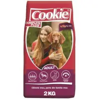 Hrana uscata pentru caini Cookie, Complete Plus Adult, Vita 2kg