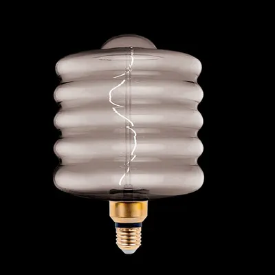 Led Vintage Lamp Dimmable 8w E27 2000k Ф200 Smoked