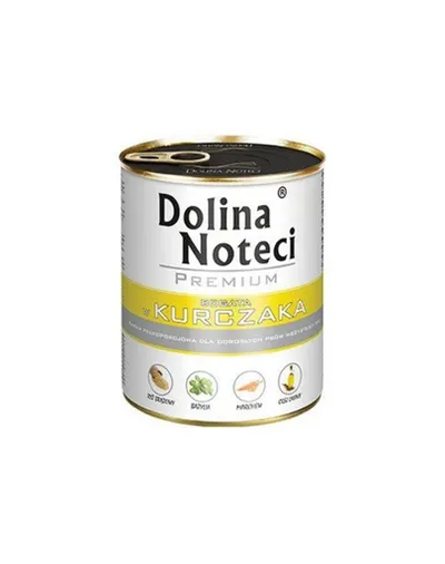 DOLINA NOTECI Premium Mix pui și gâscă cu cartofi 24x800 g hrană câini