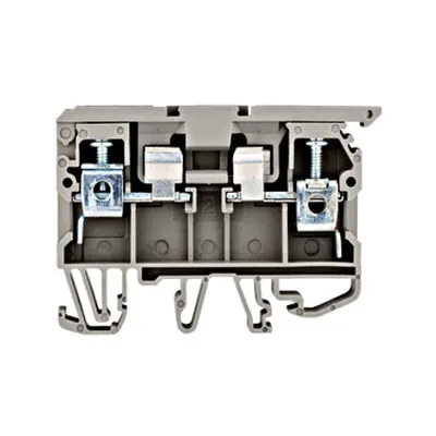 Clemă pentru fuzibil tip ASK 2 S, 6 mm², gri