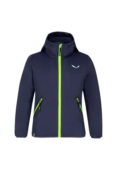 Jacheta trekking copii Reversible-Bleumarin/Lime-116