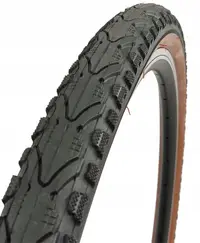 Anvelopa Kenda Khan K935 28x1.75 28x1-5 8 x 1-3 4, 700x45C, culoare negru cu banda maro