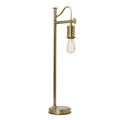 Veioza Douille 1 Light Table Lamp – Aged Brass