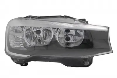 Far fata Dreapta (H7 H7 PY21W W21W W5W, electric, cu motor, culoare insert: cromat, culoare semnalizator: transparent) potrivit BMW X3 (F25), X4 (F26)