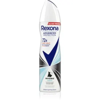 Rexona Advanced Protection Invisible Aqua spray anti-perspirant impotriva petelor albe si galbene
