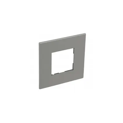 French and German standard plate versiune patrata 2 module - magnesium