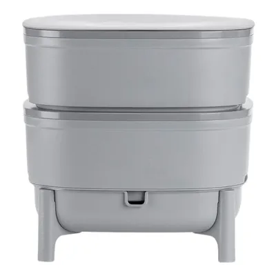 Coș pentru compost gri 30 l Urbalive – Plastia