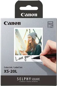 Set hârtie foto și cerneală Canon - XS-20L