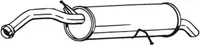 Toba finala esapament potrivit CITROEN C4, C4 I; PEUGEOT 308 I 1.6 09.07-10.14