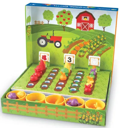 Joc pentru copii Resurse de învățare - Sortarea grădinii de legume