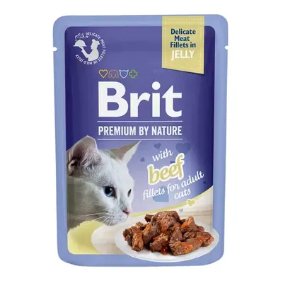 Brit Cat Delicate Beef in Jelly, 85 g